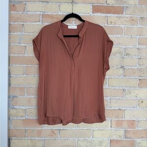 By Together Henley Style Blouse